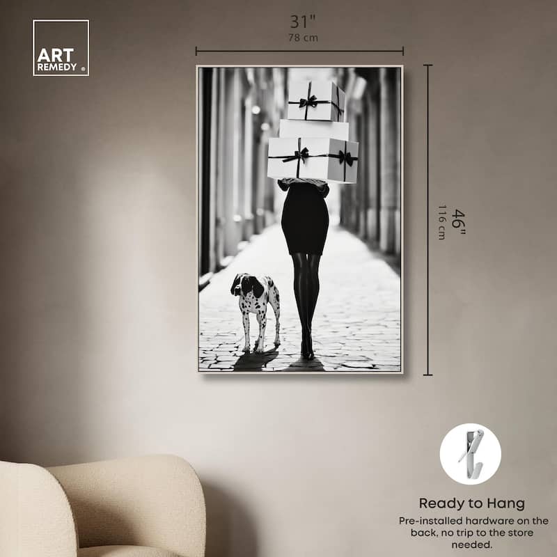 City Dalmatian II Canvas by Art Remedy