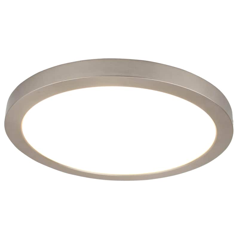 LED Flush Mount Ceiling light 15"W x 1"H