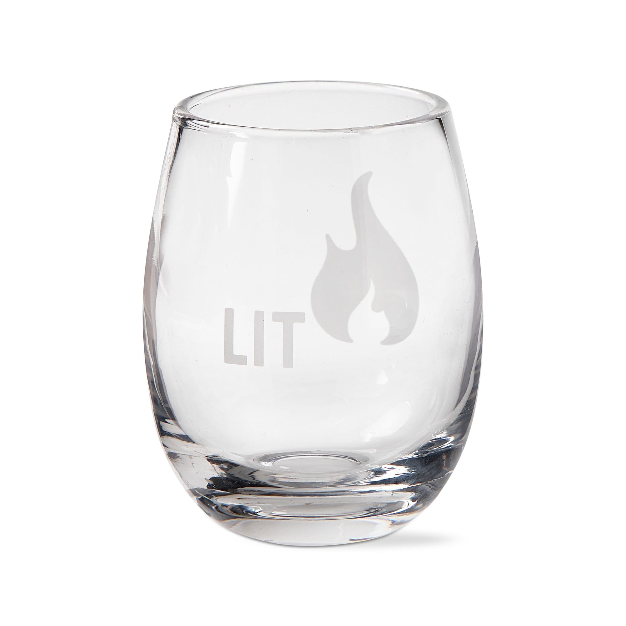 16 oz. Lit Clear Glass Etched Glass Stemless Wine Hand Wash Beverage Glassware Dinner Party Wedding Resturant