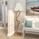 preview thumbnail 2 of 62, Brown Dried Plant Material Rustic Floor Lamp 63 x 18 x 18