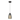 Muncie 5-inch Wide 1-Light Pendant in Oil Rubbed Bronze - 5in W x 5in D x 8in H