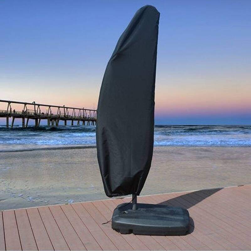 Moda Cantilever 7 ft Umbrella Cover Outdooor All-Weather Protect - Black