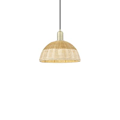 Innovations Lighting 716-1P-15-12 Natural Ballston Dome Pendant
