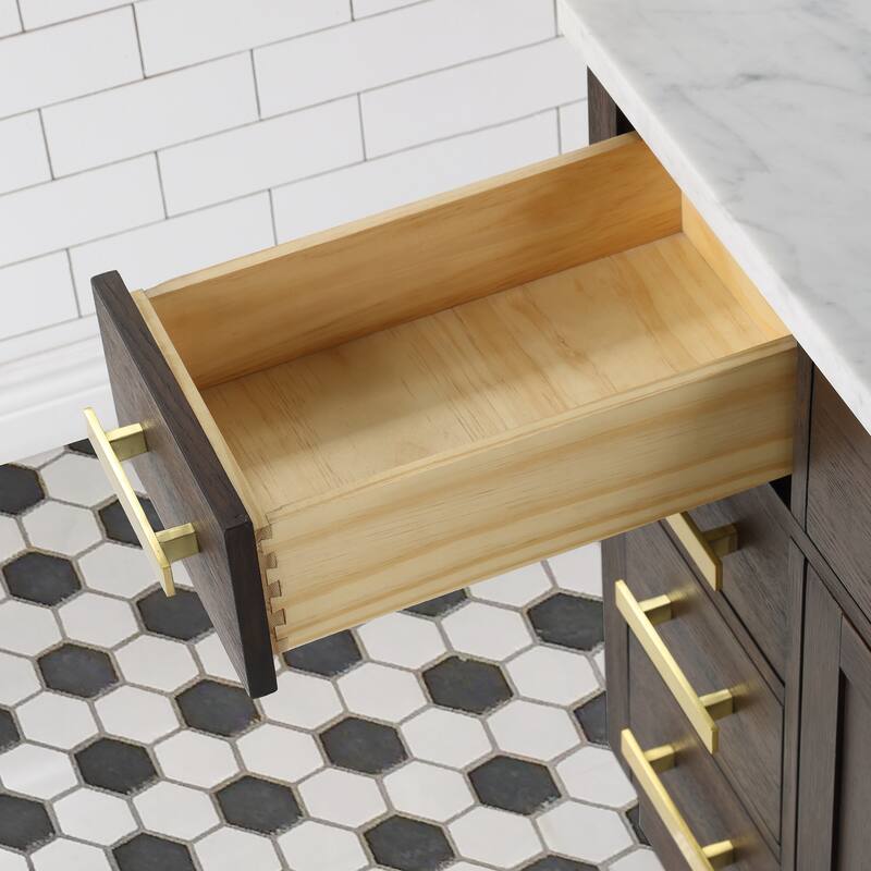 Chestnut 48" Single Bathroom Vanity Vanity with Mirror(s)