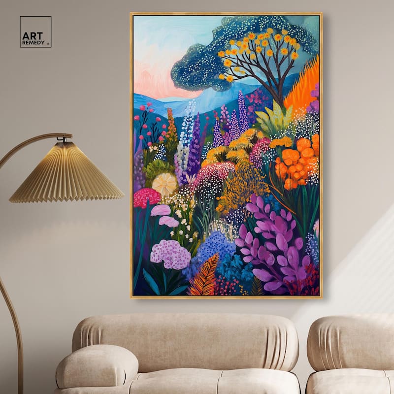 Solara's Bloom Canvas by Art Remedy