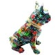 preview thumbnail 4 of 4, Interior Illusions Plus Standing Flower French Bulldog with Necklace - 11" tall