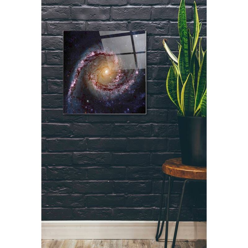 Epic Art 'Grand Swirls' Hubble Space Telescope Acrylic Glass Wall Art