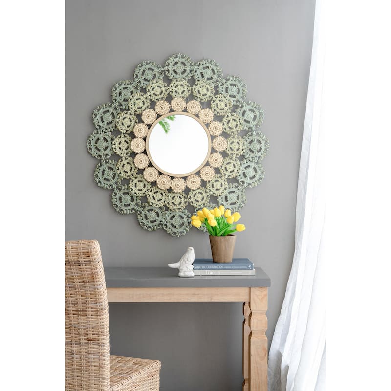38" McGuire Medallion Mirror