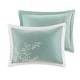 preview thumbnail 11 of 12, Harbor House Coastline Aqua Cotton Duvet Cover Set