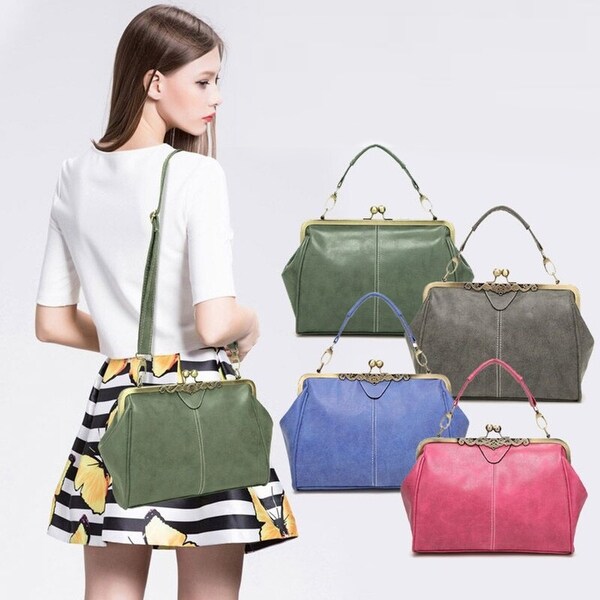 Ladies Tote Fashion Medium Handbag Women/'s Faux Leather Messenger Shoulder bag