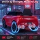 preview thumbnail 39 of 38, Gymax Licensed Ford Mach E Electric Vehicle w/Parent Control LED