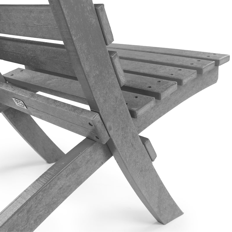 Versailles Fully Assembed All-Weather HDPE Outdoor Folding Patio Chair
