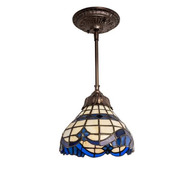 Meyda Tiffany 248600 7" Wide Mini Pendant