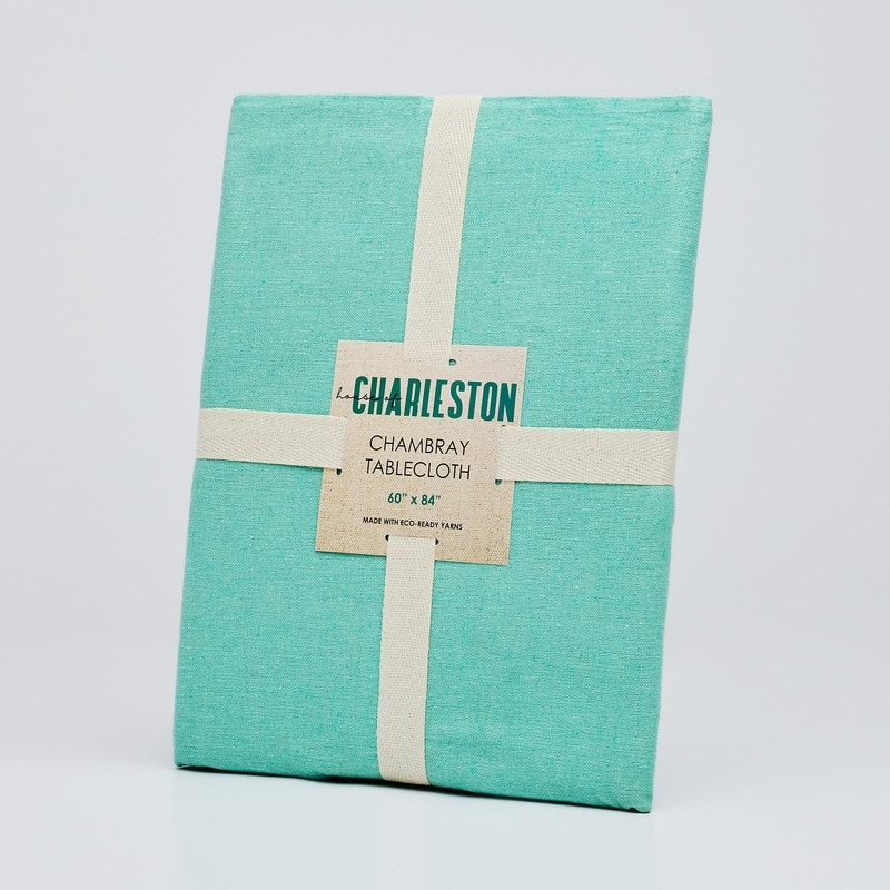 Charleston Woven Cotton Rich Tablecloth