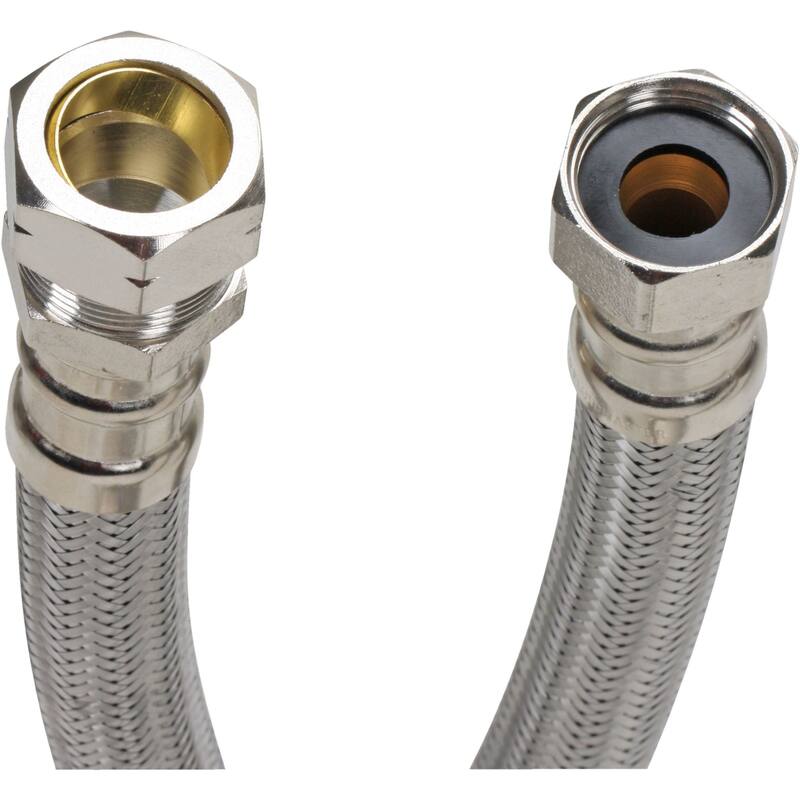 Fluidmaster 24" Water Heater Connector, 3/4" F.I.P. x 3/4" Compression