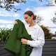 preview thumbnail 16 of 31, 100% Cotton Basket Weave Thermal Bed Blanket Breathable Soft Layering All Season Medium Weight