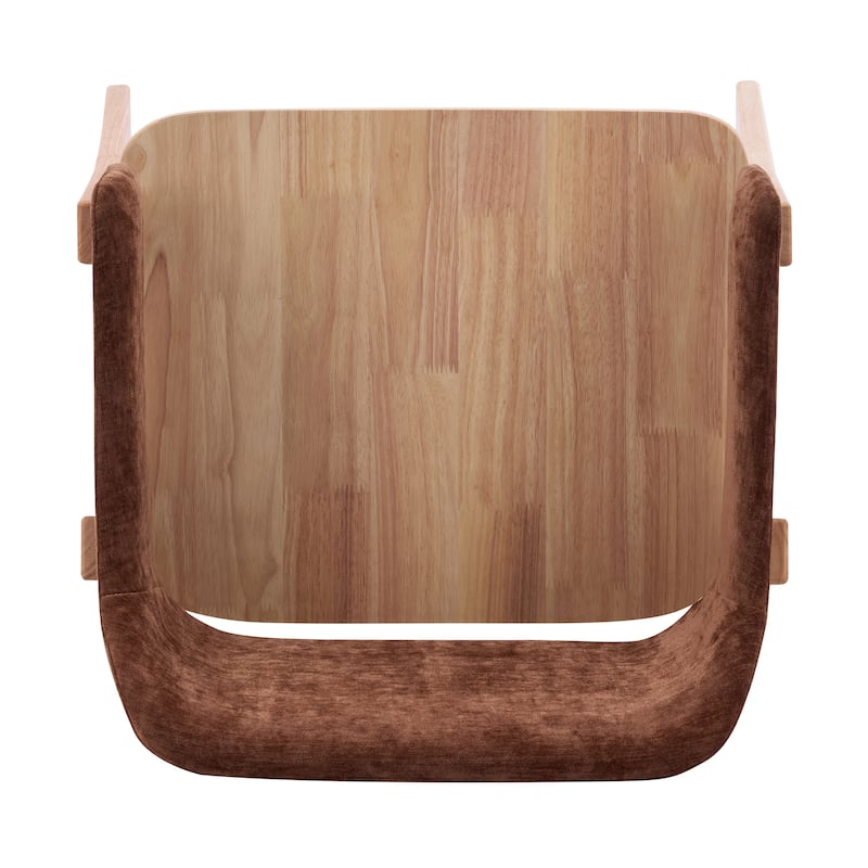 Christopher Knight Home - Modern Wooden Upholstered Dining Chair with Armrests