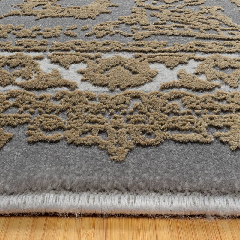 Gertmenian Florance Opulent Traditional/ Modern/ Casual Viscose Acrylic Woven Indoor Quality Area Rug Collection
