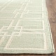 preview thumbnail 28 of 29, Martha Stewart by SAFAVIEH Square Dance Wool/ Banana Silk Rug