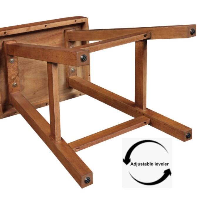 24 In Jackson Wood Saddle Barstool