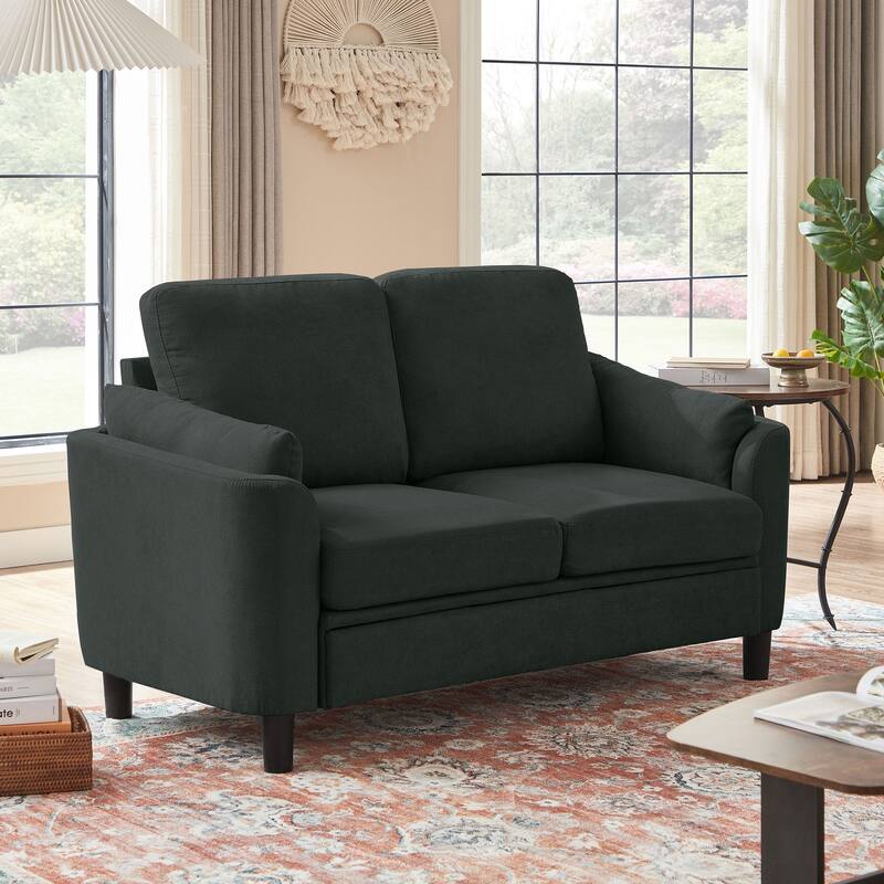 59.06" Loveseat Sofa with Soft Handrest