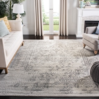 SAFAVIEH Adirondack Sierra Vintage Oriental Distressed Rug - Ivory/Silver - 6' x 9'