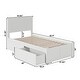 preview thumbnail 8 of 152, Nantucket Platform Bed with Footboard and Storage Drawers
