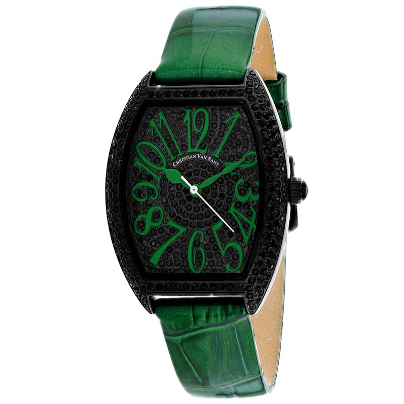 Christian Van Sant Women's Black Dial Watch - CV4825 - 6 (36)