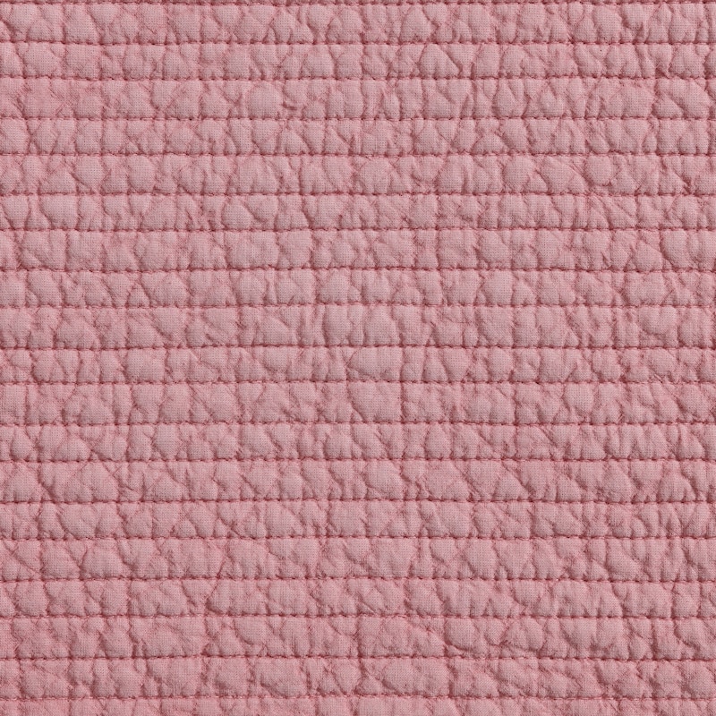 Nautica Seashore Stitch Solid Cotton Reversible Quilt Set