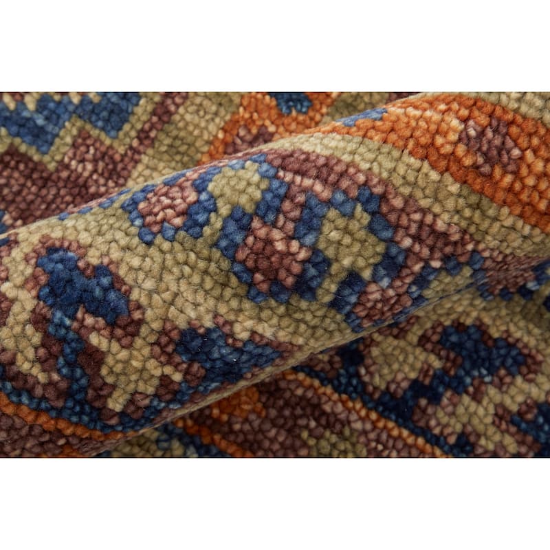 Foxboro R6929 Geometric Traditional Area Rug