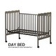 preview thumbnail 53 of 51, 3-In-1 Convertible Crib In Natural, Made Of Sustainable Pinewood, Non-Toxic Finish, Comes With Locking Wheels