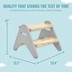 preview thumbnail 9 of 24, Dream On Me JPMA Certified Skyward Multipurpose Kids Step Stool with Anti-Slip Base