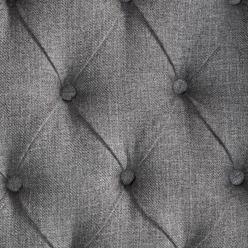 30" High Back Button Tufted Chair