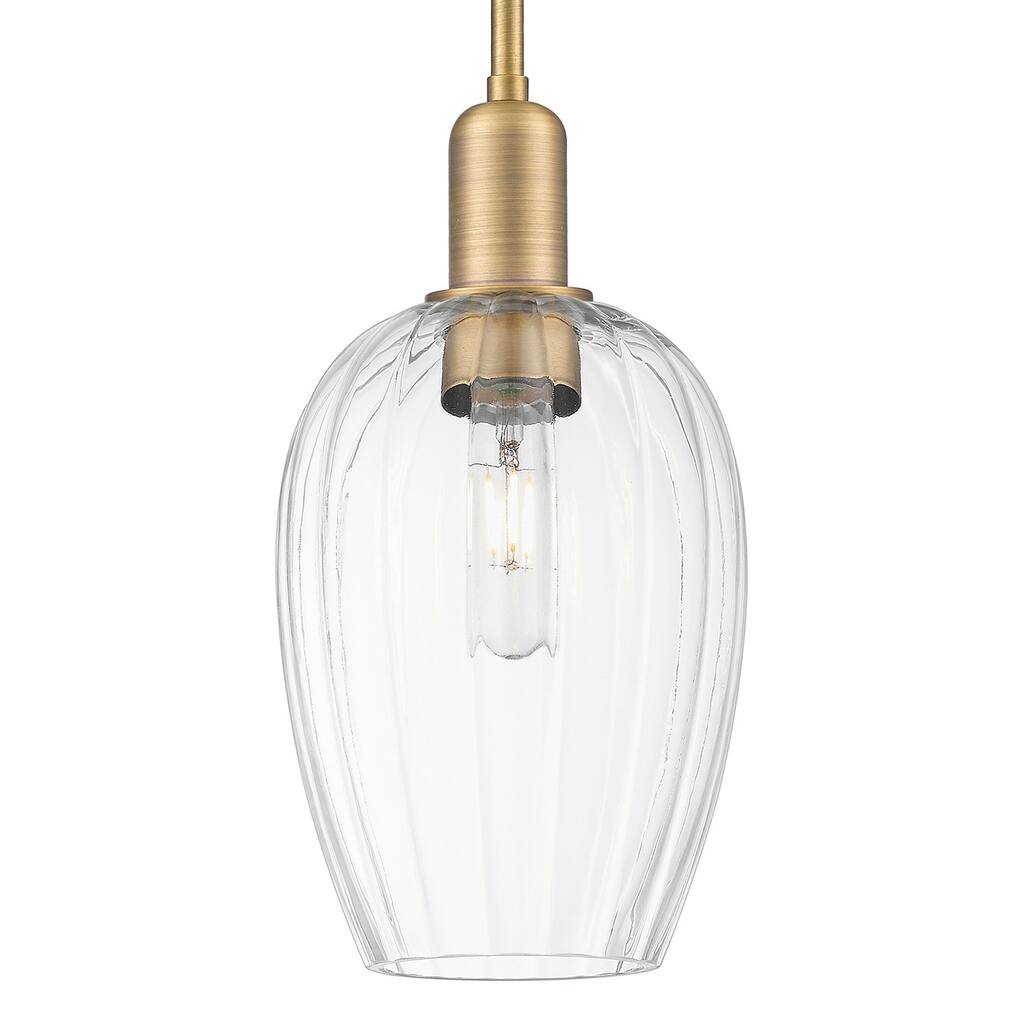 Innovations Lighting 716-1S-G457-6CL Preston 6" Wide Mini Pendant with