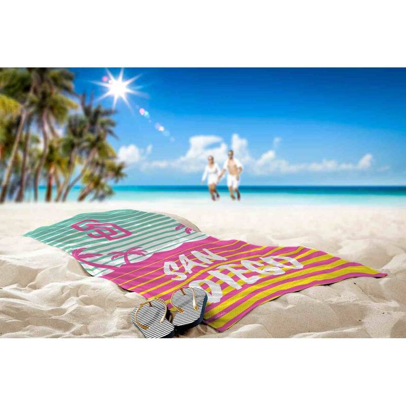 MLB City Connect Printed Beach Towel