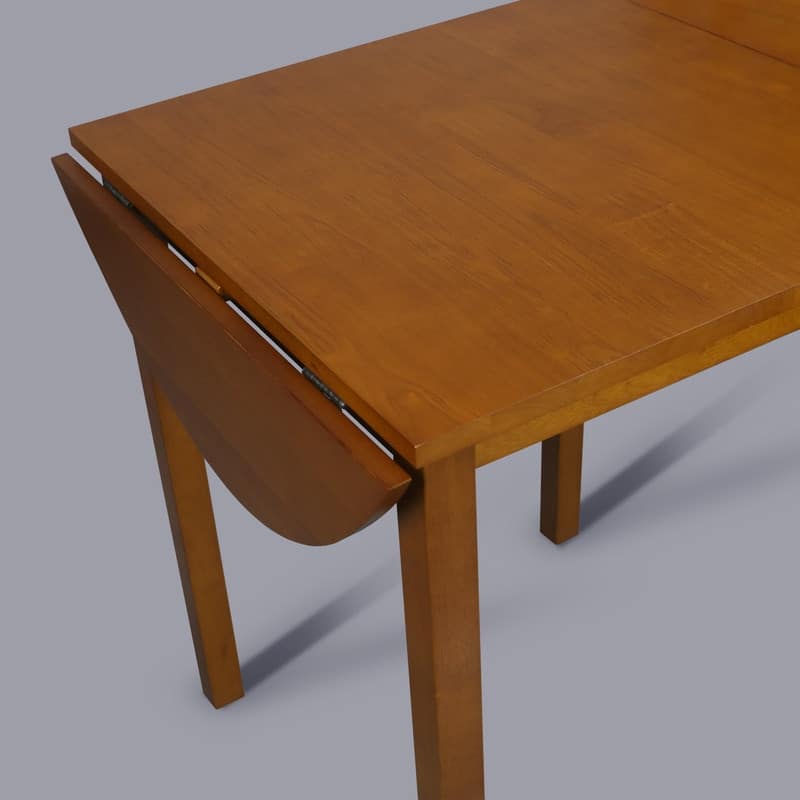 Wings Solid Wood Dining Room Drop Leaf Table - 39.25"W x 23.25"D x 29"H