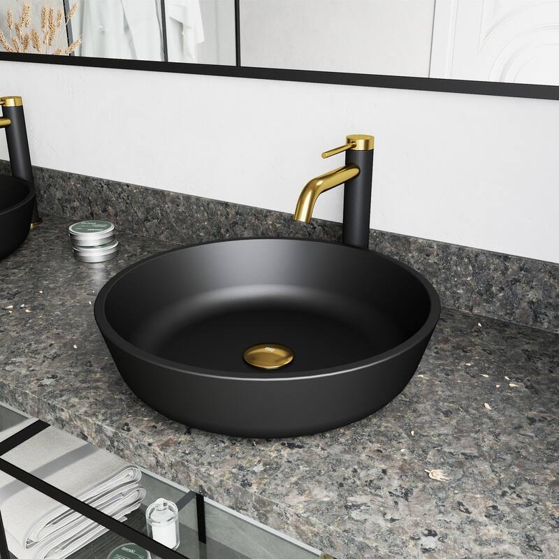 Vigo Lexington 1.2 GPM Single Hole Bathroom Faucet