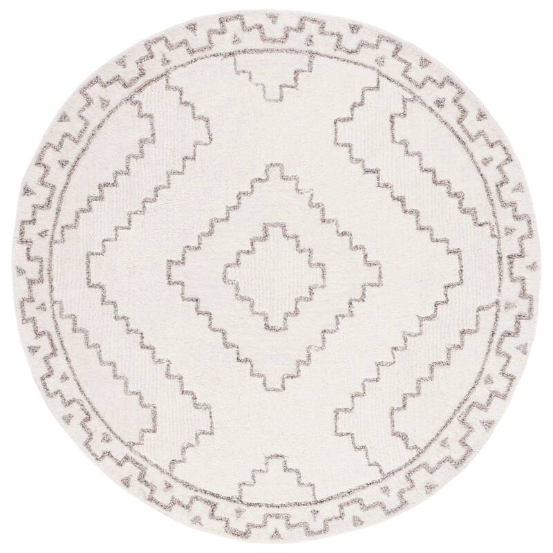 SAFAVIEH Handmade Casablanca Shag Kika Wool Rug