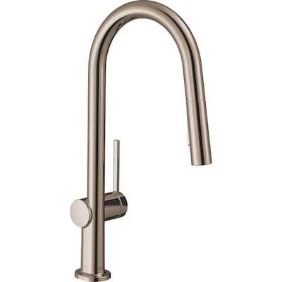 Hansgrohe Talis N 1.75 GPM Pull Down Kitchen Faucet HighArc A-Style
