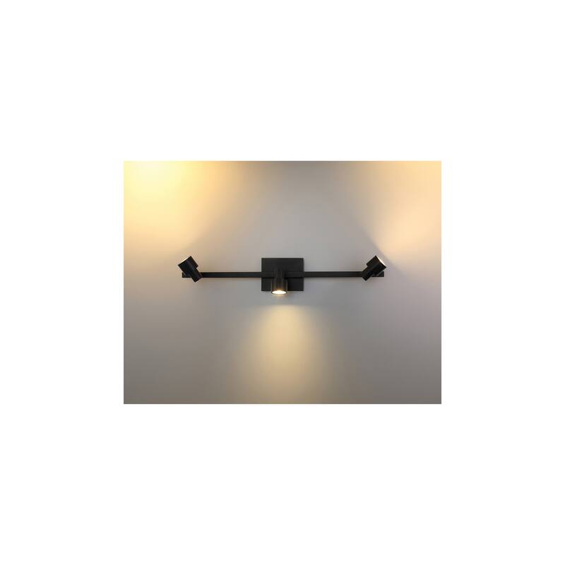 Access Lighting Lincoln 3 Light Adjustable LED Track - Matte Black