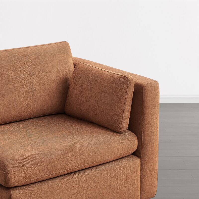 Spruce & Spring Mia Oversized Modular Sectional Fabric Sofa Set