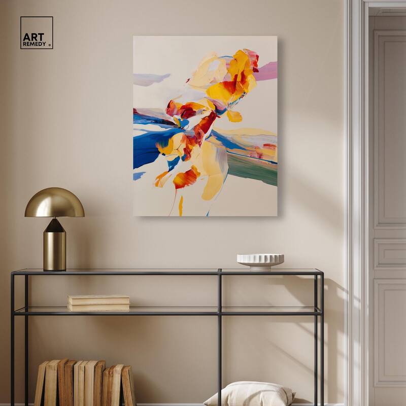 Flippant Bloom III Canvas by Art Remedy, Gallery Wrapped