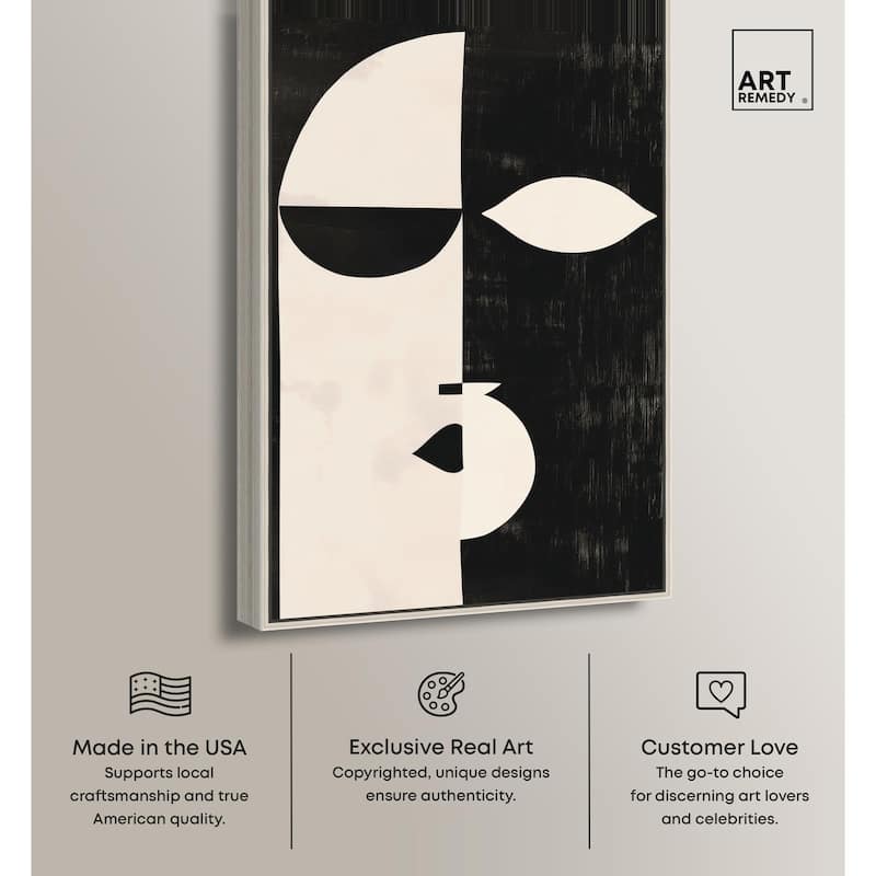 Divided Self I Canvas by Art Remedy