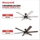 preview thumbnail 3 of 12, Honeywell Kaliza LED 6-blade 56-inch Espresso Bronze Ceiling Fan with Remote