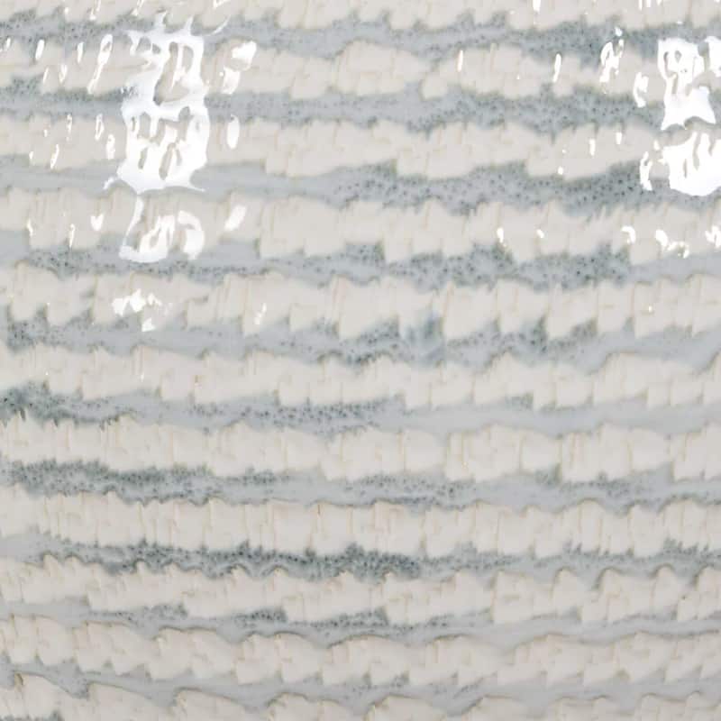 Uttermost Clary Horizontally Striped Table Lamp - 17.00" W x 26.50" H x 17.00" D