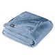 preview thumbnail 14 of 109, Bare Home Microplush Fleece Blanket - Ultra-Soft - Cozy Fuzzy Warm Full - Queen - Coronet Blue