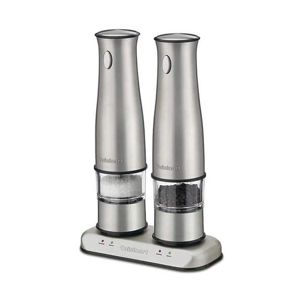 Cuisinart SP-2 Stainless Steel Stainless Steel Rechargeable Salt and Pepper  Mills 