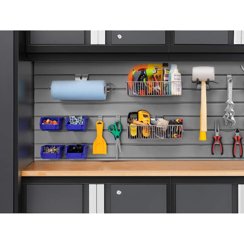 NewAge Products Bold Series 222" W x 18" D 11 Piece Garage Cabinet Set