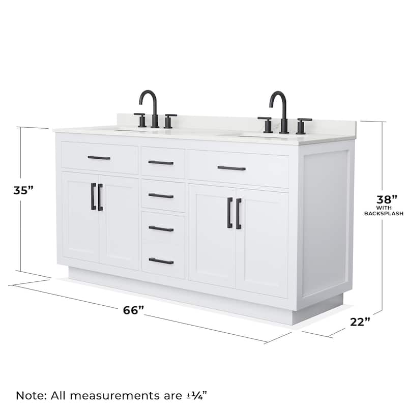 Wyndham Collection WCG262666D-QTZ-US3MXX Beckett TK 66" Free Standing