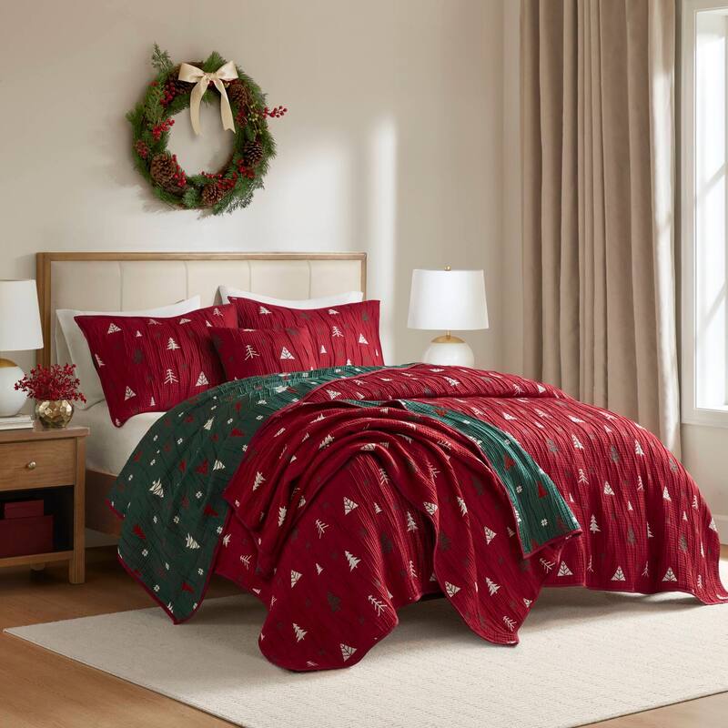 Madison Park Winter Throw Set